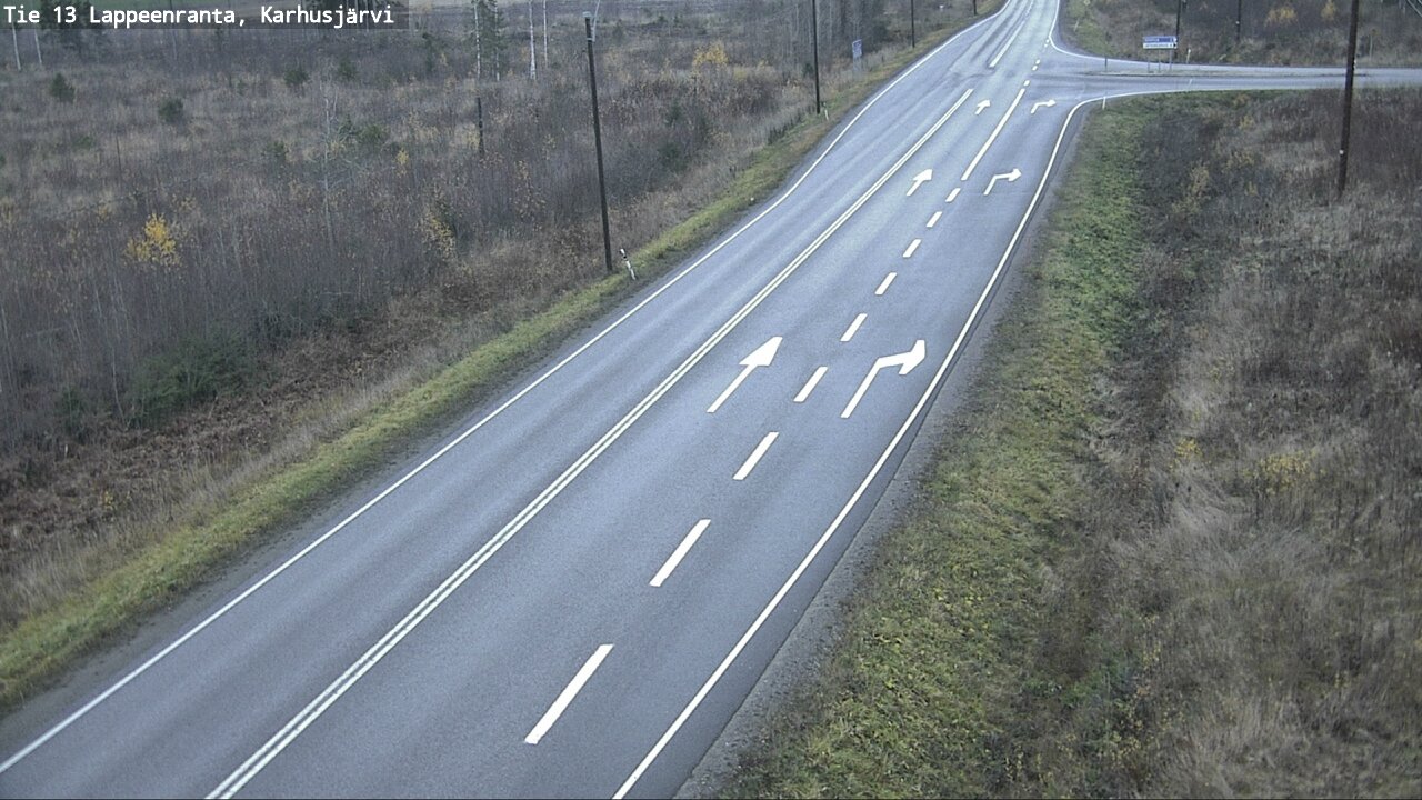 Kelikamerat Kuva Tie 13 Karhusjärvi, Lappeenranta, Etelä-Karjala