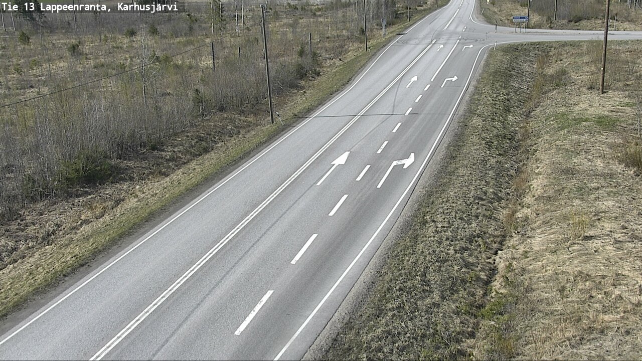 Kelikamerat Kuva Tie 13 Karhusjärvi, Lappeenranta, Etelä-Karjala