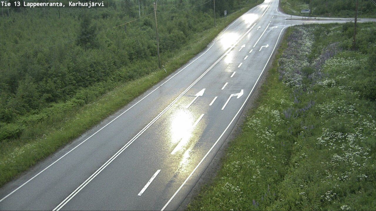 Kelikamerat Kuva Tie 13 Karhusjärvi, Lappeenranta, Etelä-Karjala