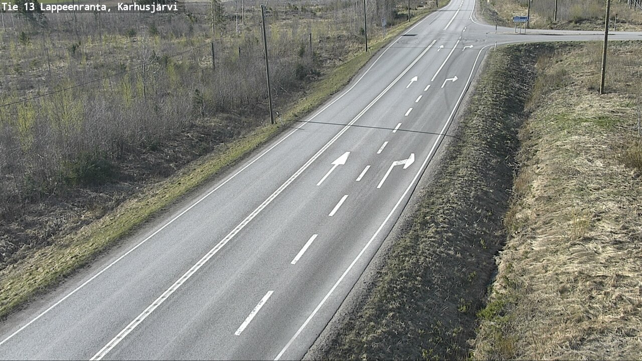 Kelikamerat Kuva Tie 13 Karhusjärvi, Lappeenranta, Etelä-Karjala