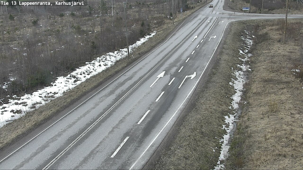 Kelikamerat Kuva Tie 13 Karhusjärvi, Lappeenranta, Etelä-Karjala