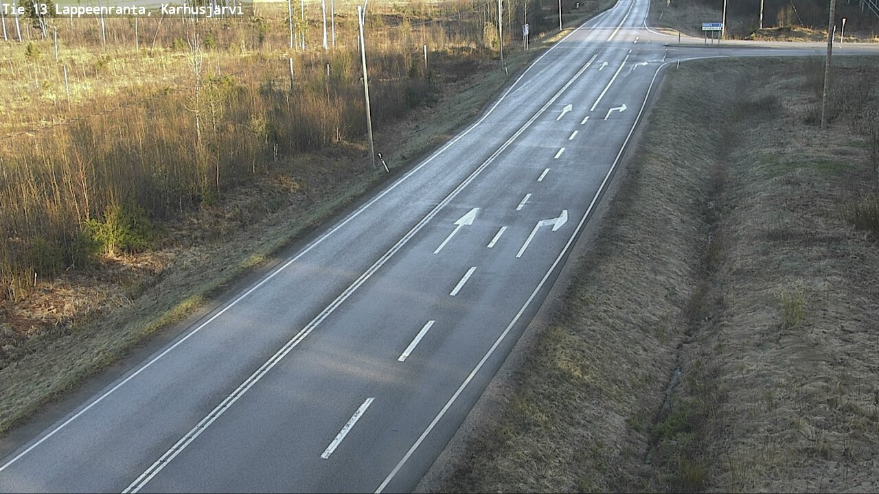 Kelikamerat Kuva Tie 13 Karhusjärvi, Lappeenranta, Etelä-Karjala