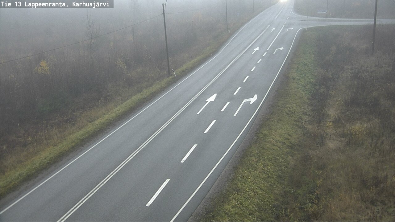 Kelikamerat Kuva Tie 13 Karhusjärvi, Lappeenranta, Etelä-Karjala