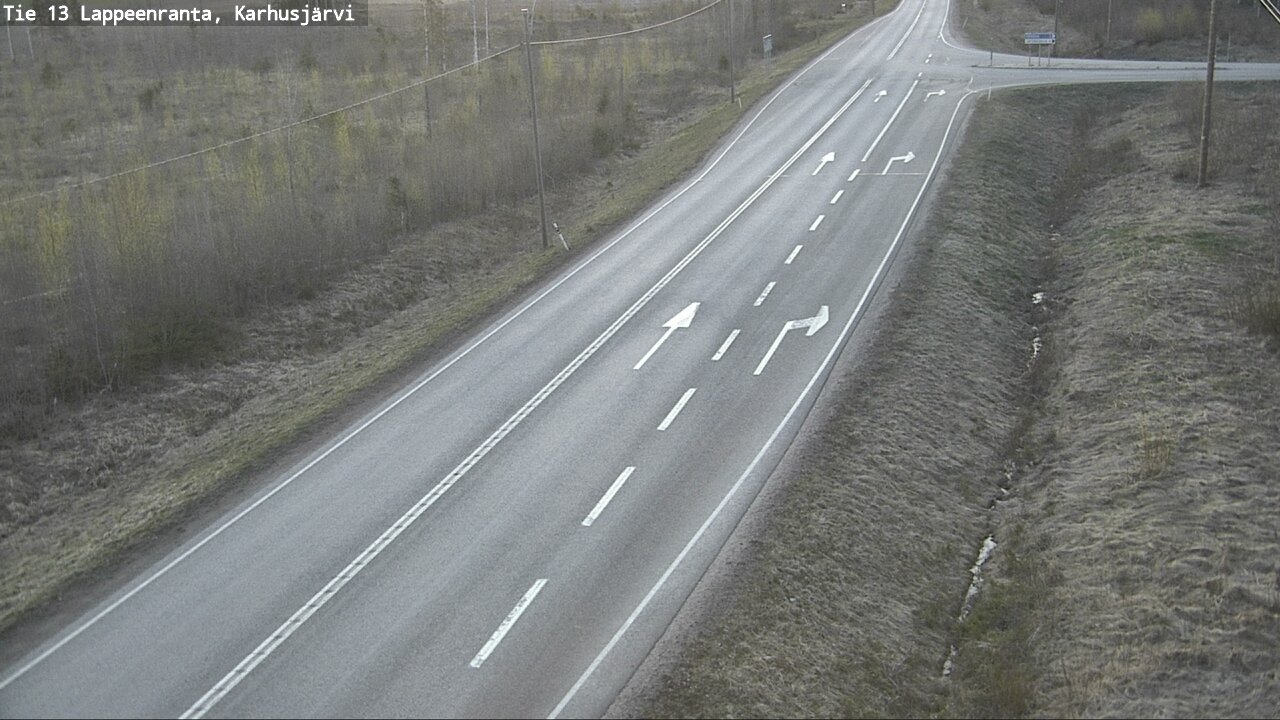 Kelikamerat Kuva Tie 13 Karhusjärvi, Lappeenranta, Etelä-Karjala