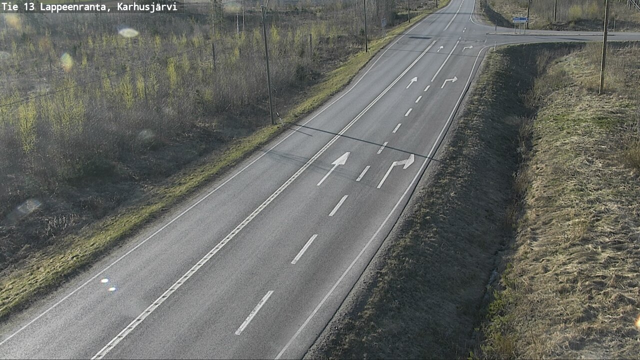 Kelikamerat Kuva Tie 13 Karhusjärvi, Lappeenranta, Etelä-Karjala