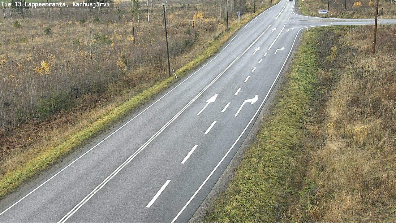 Kelikamerat Kuva Tie 13 Karhusjärvi, Lappeenranta, Etelä-Karjala