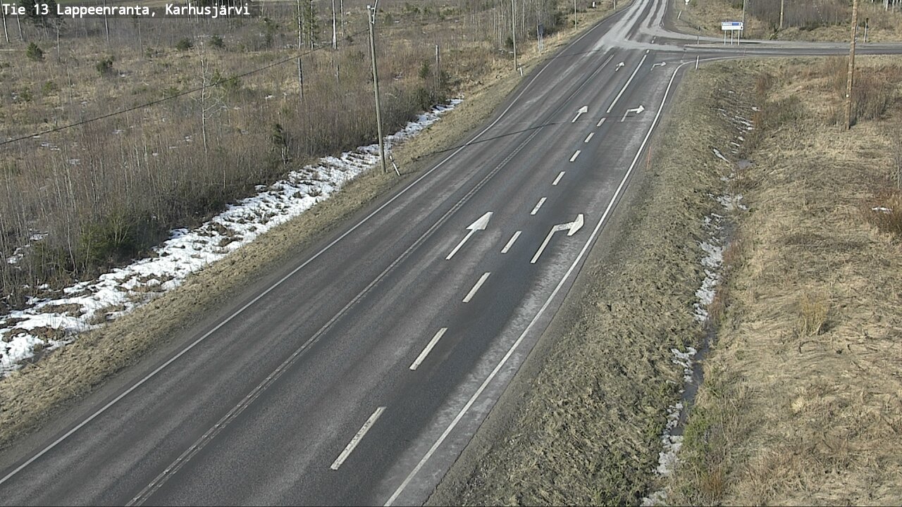 Kelikamerat Kuva Tie 13 Karhusjärvi, Lappeenranta, Etelä-Karjala