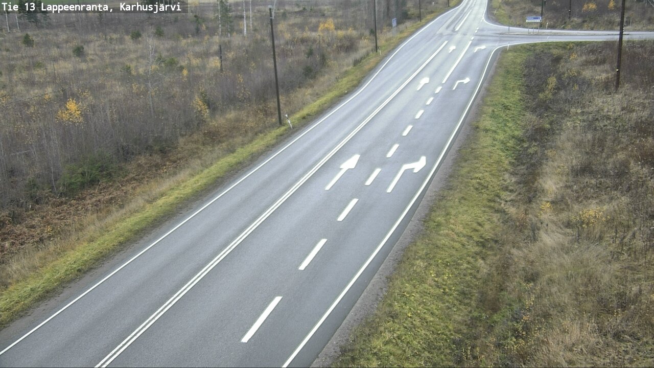 Kelikamerat Kuva Tie 13 Karhusjärvi, Lappeenranta, Etelä-Karjala