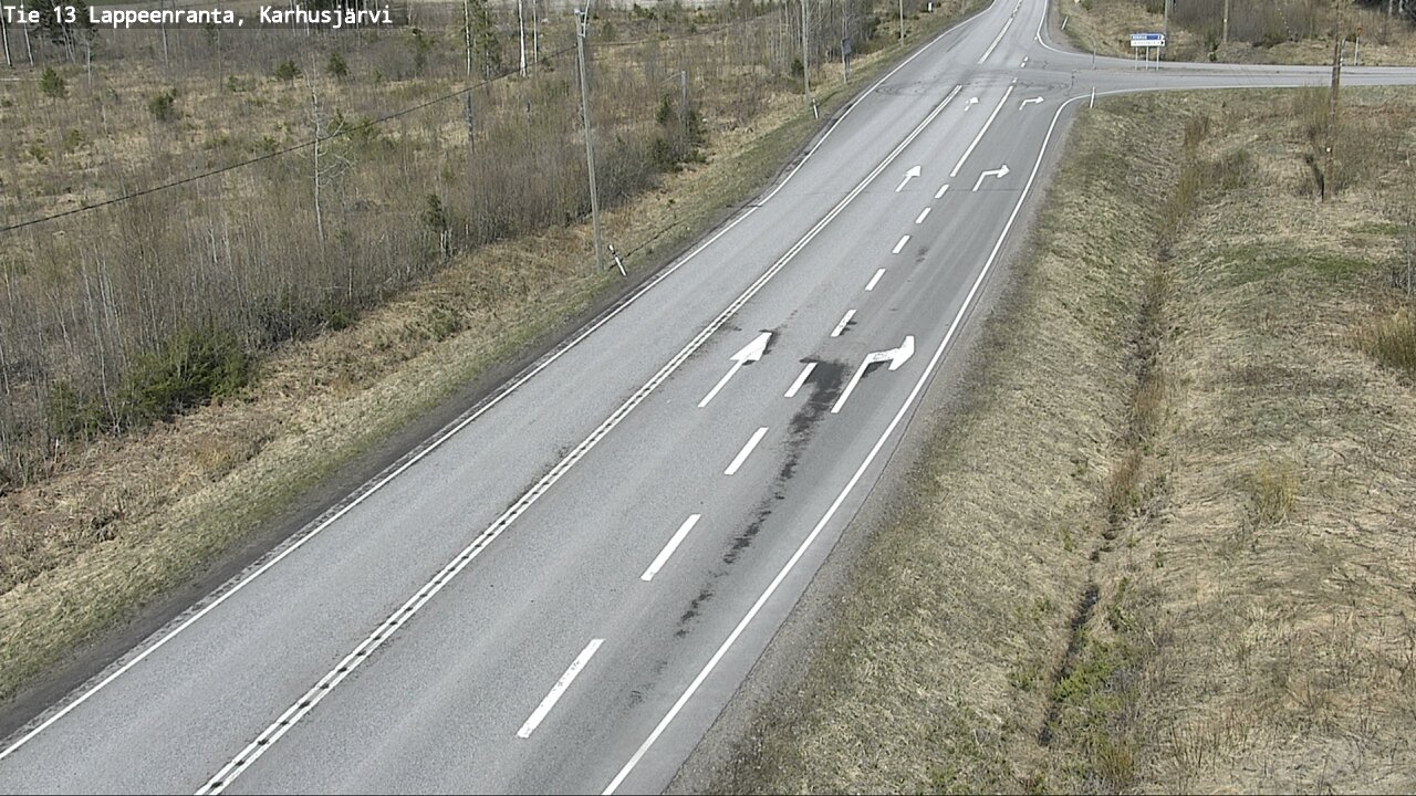 Kelikamerat Kuva Tie 13 Karhusjärvi, Lappeenranta, Etelä-Karjala