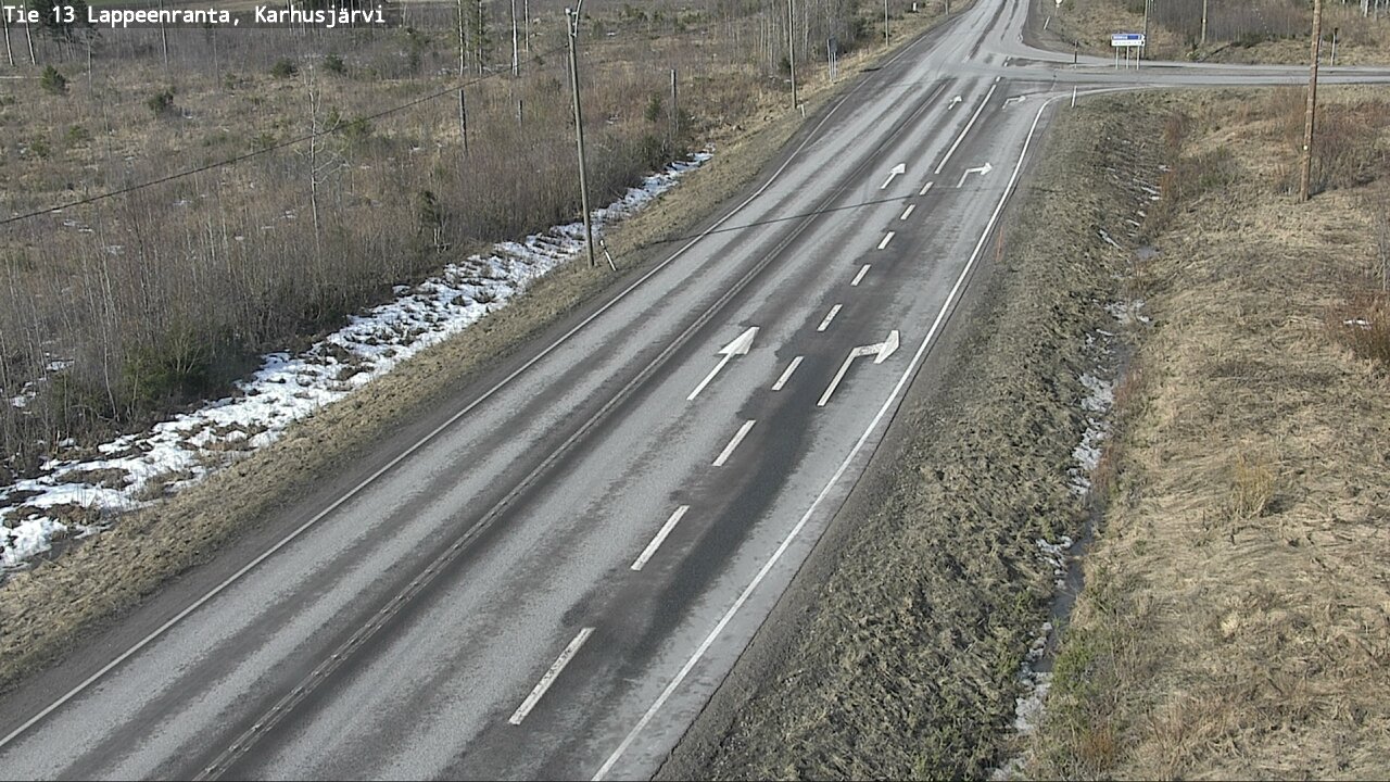 Kelikamerat Kuva Tie 13 Karhusjärvi, Lappeenranta, Etelä-Karjala