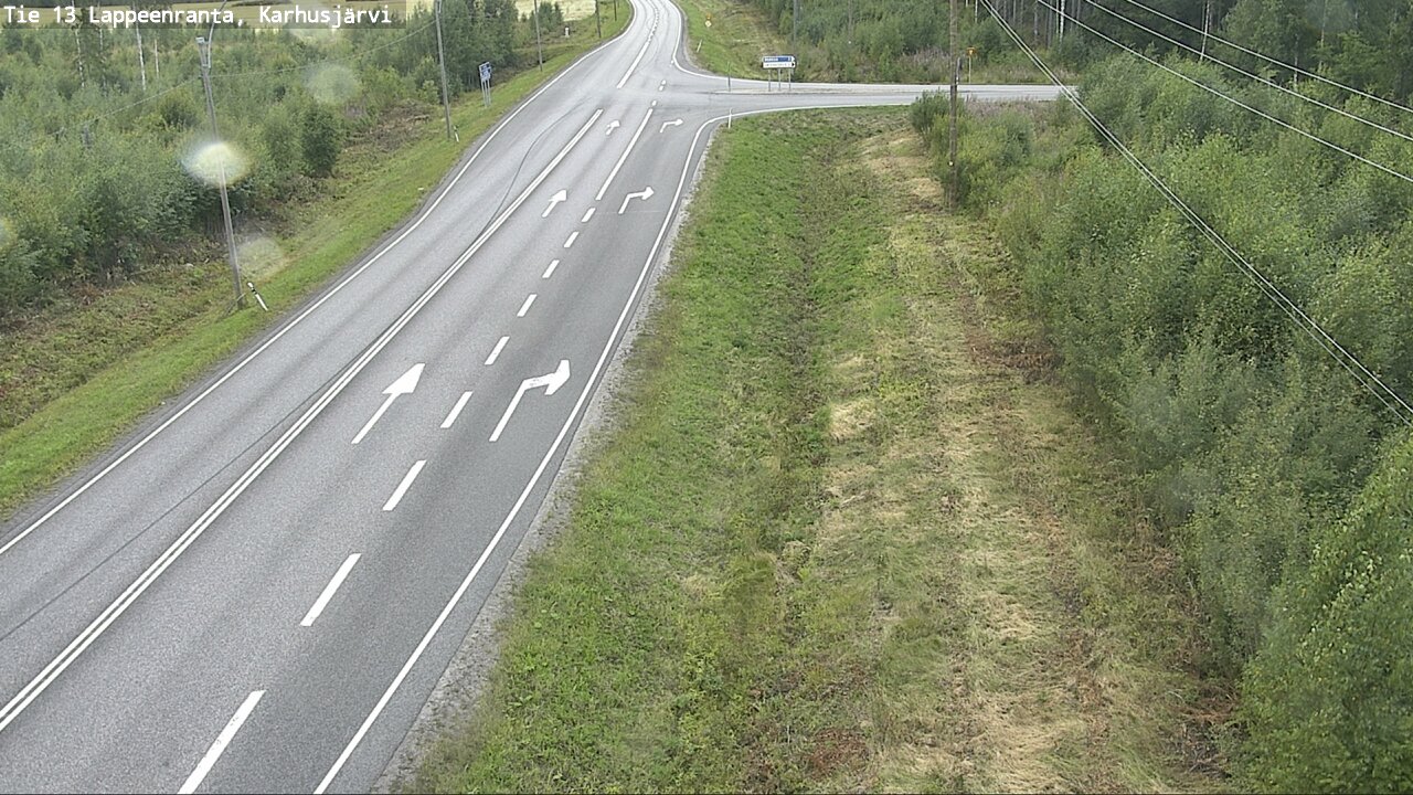 Kelikamerat Kuva Tie 13 Karhusjärvi, Lappeenranta, Etelä-Karjala
