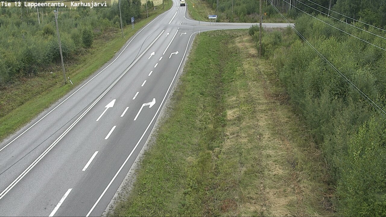 Kelikamerat Kuva Tie 13 Karhusjärvi, Lappeenranta, Etelä-Karjala