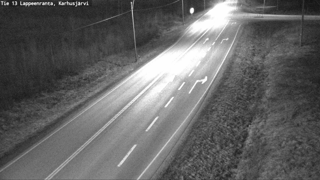 Weather Camera Image Road 13 Karhusjärvi, Lappeenranta, Etelä-Karjala