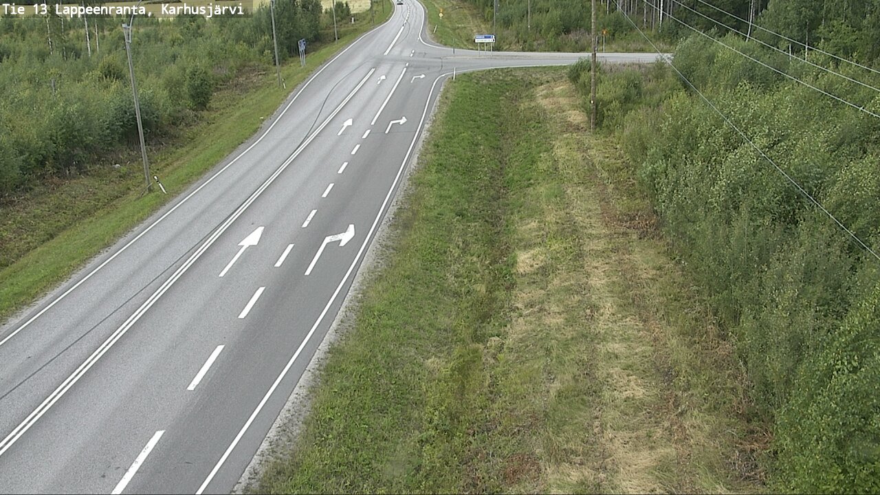 Kelikamerat Kuva Tie 13 Karhusjärvi, Lappeenranta, Etelä-Karjala