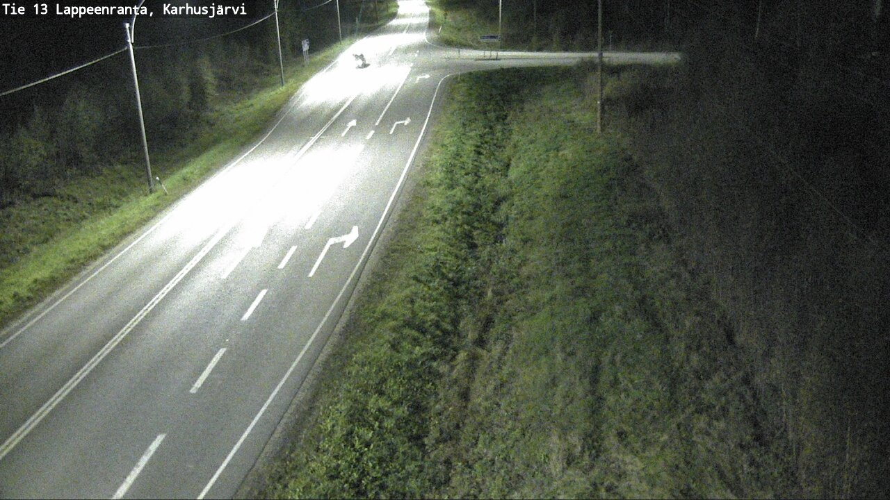 Weather Camera Image Road 13 Karhusjärvi, Lappeenranta, Etelä-Karjala