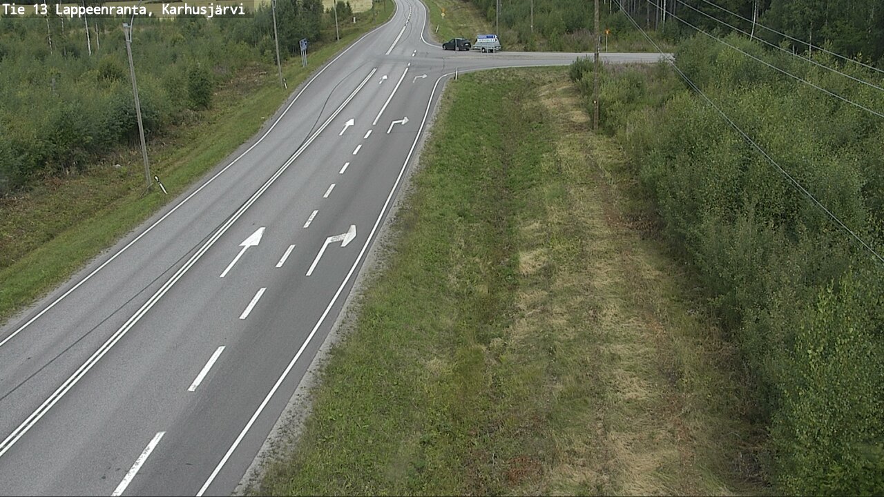 Kelikamerat Kuva Tie 13 Karhusjärvi, Lappeenranta, Etelä-Karjala