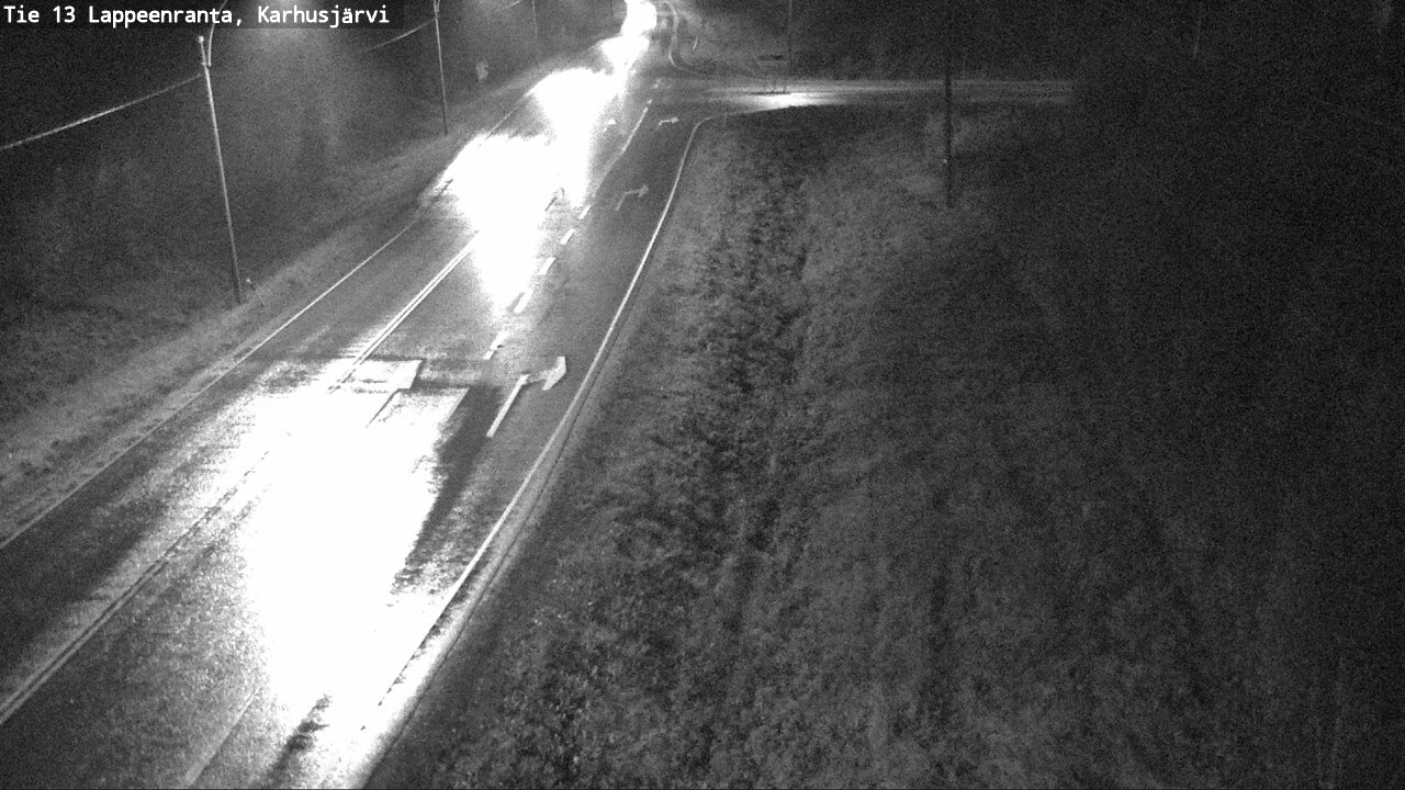 Weather Camera Image Road 13 Karhusjärvi, Lappeenranta, Etelä-Karjala