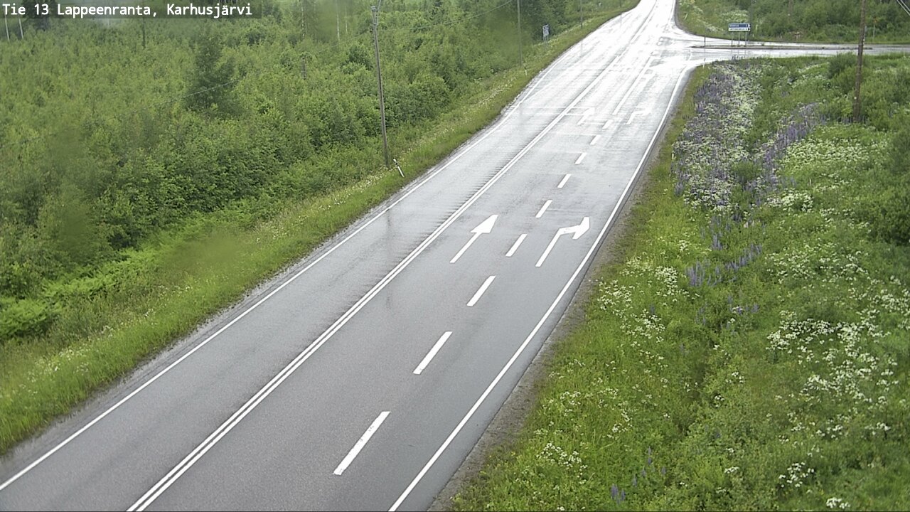 Kelikamerat Kuva Tie 13 Karhusjärvi, Lappeenranta, Etelä-Karjala
