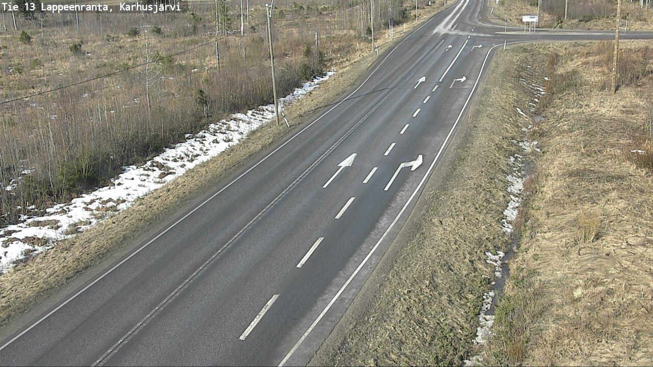 Kelikamerat Kuva Tie 13 Karhusjärvi, Lappeenranta, Etelä-Karjala