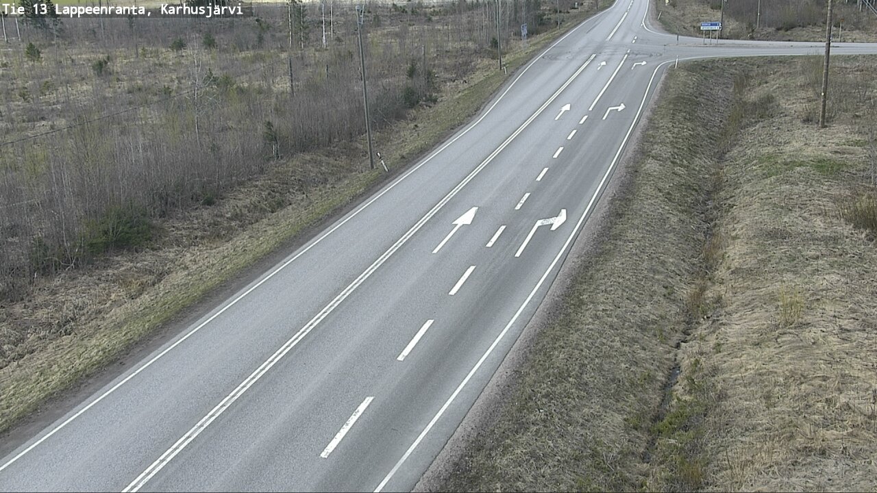 Kelikamerat Kuva Tie 13 Karhusjärvi, Lappeenranta, Etelä-Karjala