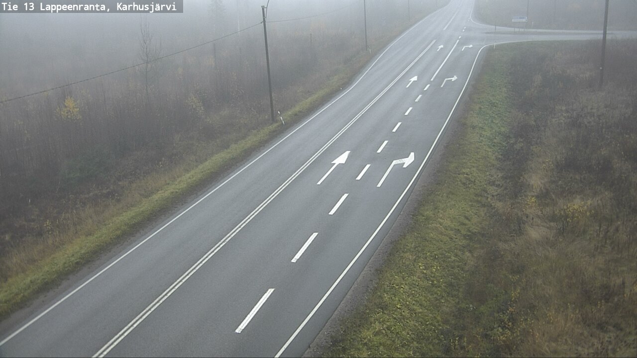 Kelikamerat Kuva Tie 13 Karhusjärvi, Lappeenranta, Etelä-Karjala