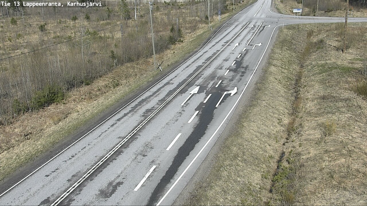 Kelikamerat Kuva Tie 13 Karhusjärvi, Lappeenranta, Etelä-Karjala