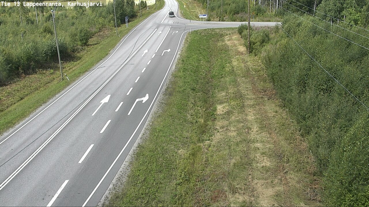 Kelikamerat Kuva Tie 13 Karhusjärvi, Lappeenranta, Etelä-Karjala