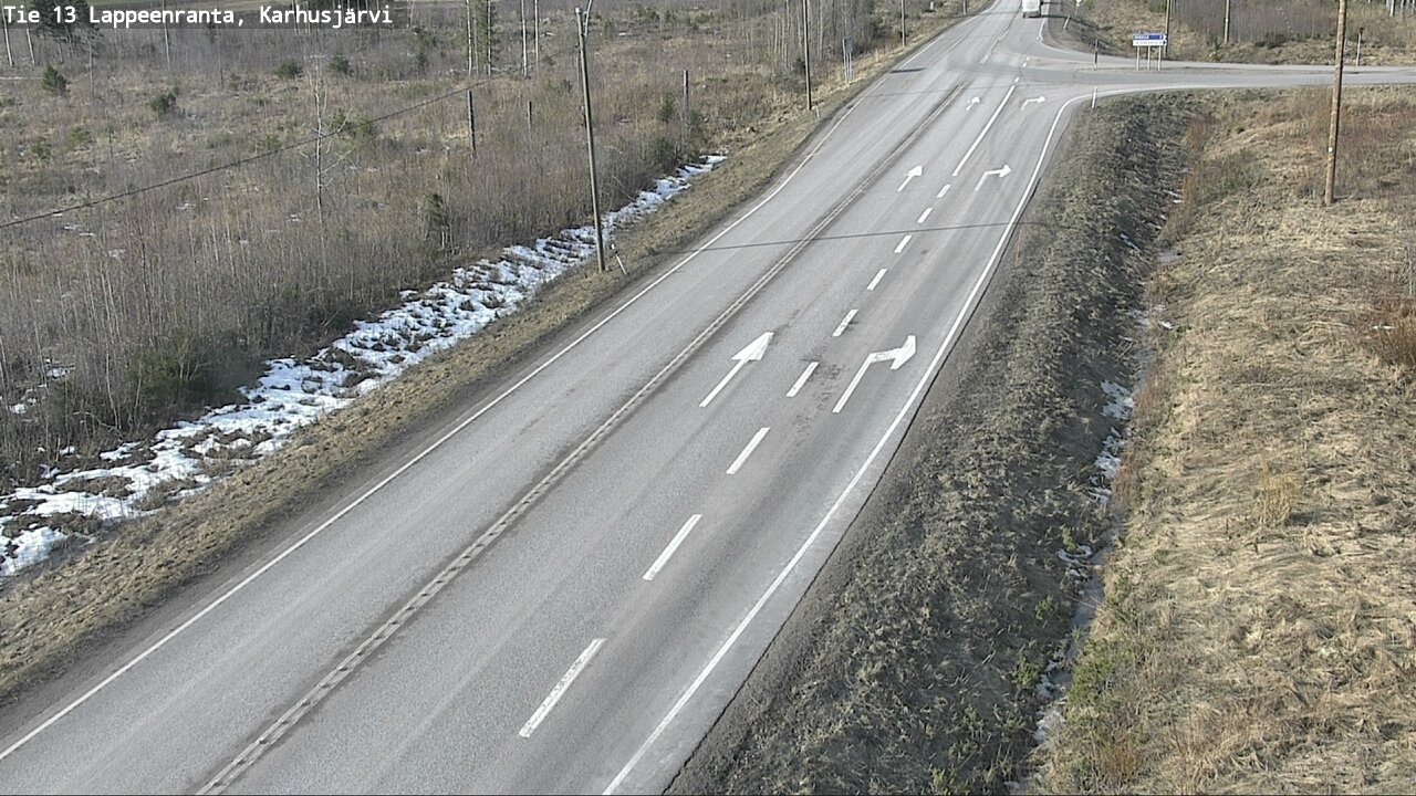 Kelikamerat Kuva Tie 13 Karhusjärvi, Lappeenranta, Etelä-Karjala