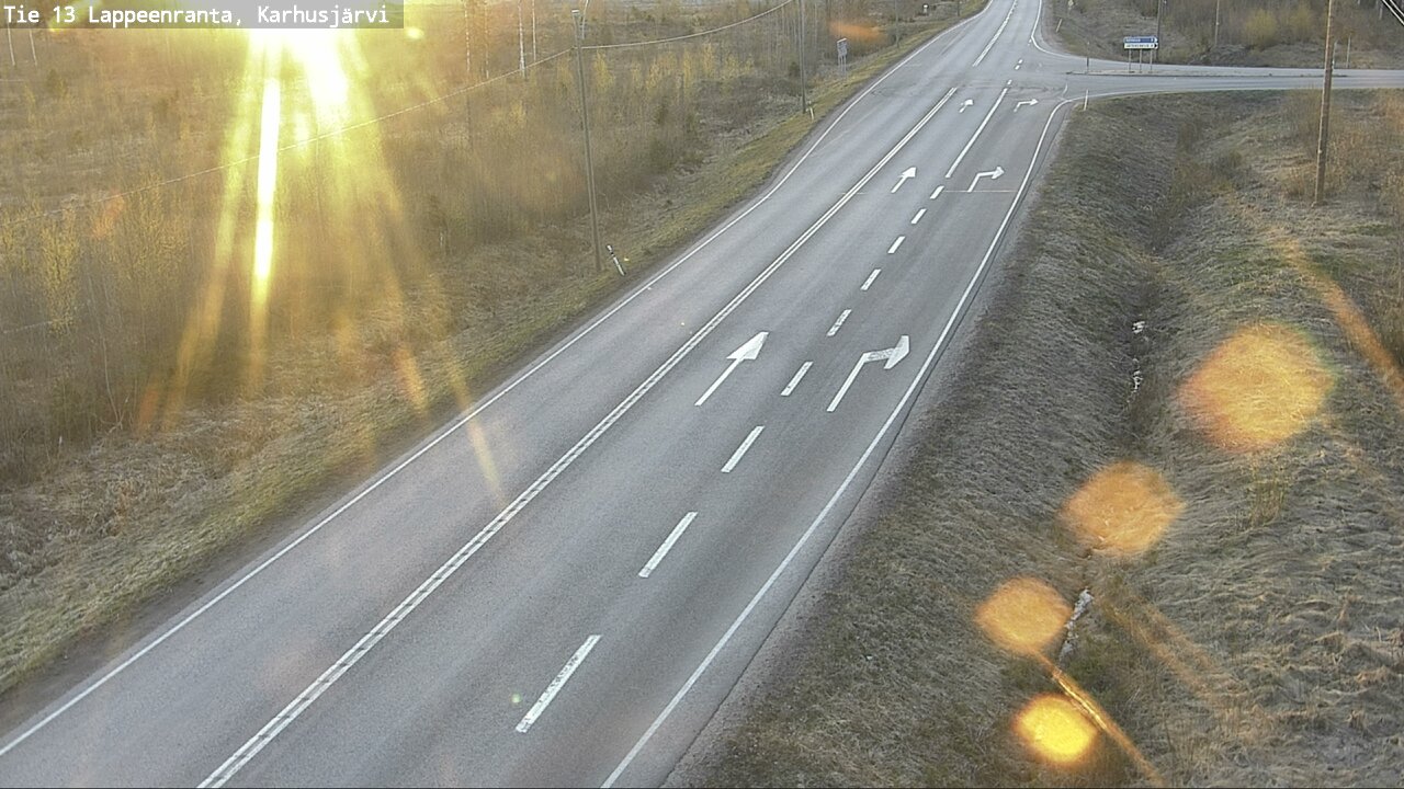 Kelikamerat Kuva Tie 13 Karhusjärvi, Lappeenranta, Etelä-Karjala