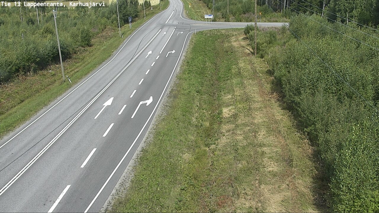 Kelikamerat Kuva Tie 13 Karhusjärvi, Lappeenranta, Etelä-Karjala