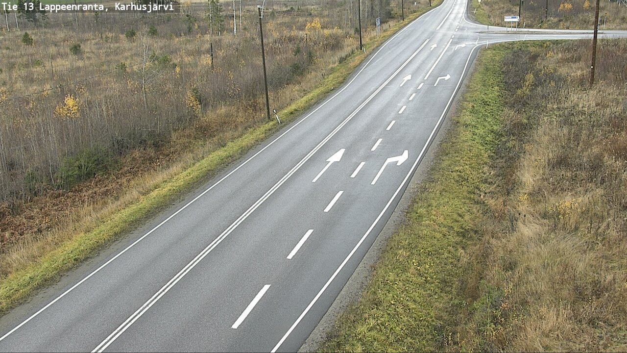 Kelikamerat Kuva Tie 13 Karhusjärvi, Lappeenranta, Etelä-Karjala