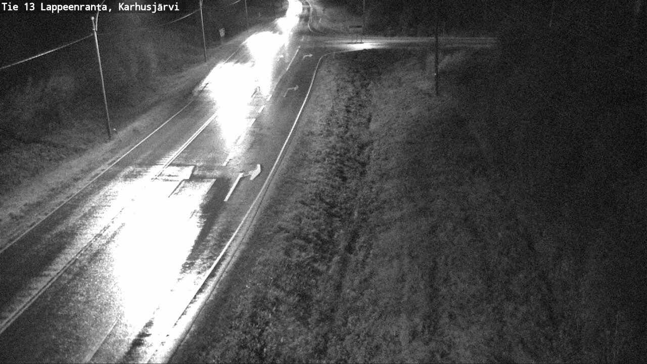 Weather Camera Image Road 13 Karhusjärvi, Lappeenranta, Etelä-Karjala