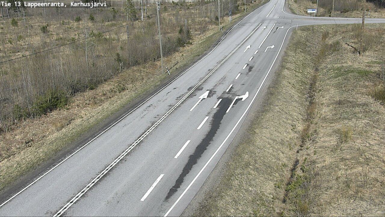 Kelikamerat Kuva Tie 13 Karhusjärvi, Lappeenranta, Etelä-Karjala