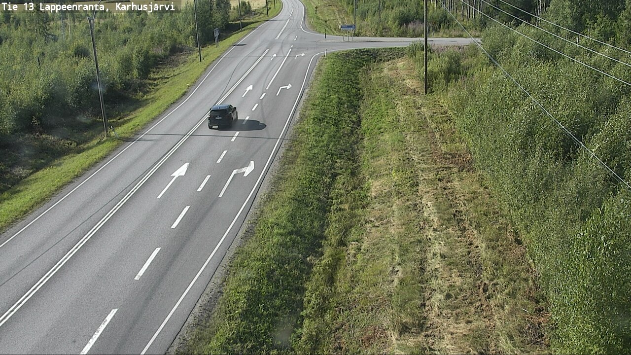 Kelikamerat Kuva Tie 13 Karhusjärvi, Lappeenranta, Etelä-Karjala