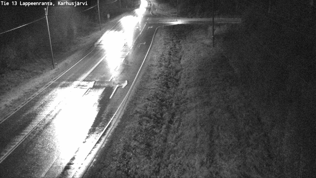 Weather Camera Image Road 13 Karhusjärvi, Lappeenranta, Etelä-Karjala