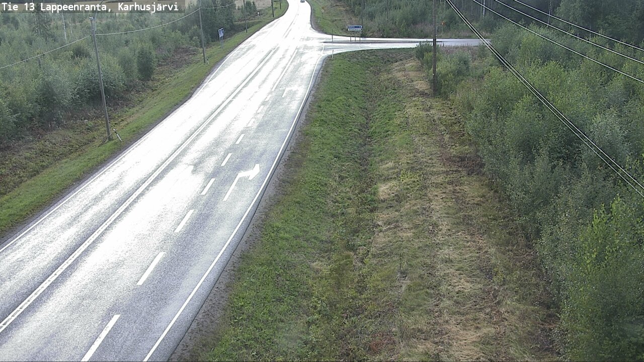 Kelikamerat Kuva Tie 13 Karhusjärvi, Lappeenranta, Etelä-Karjala