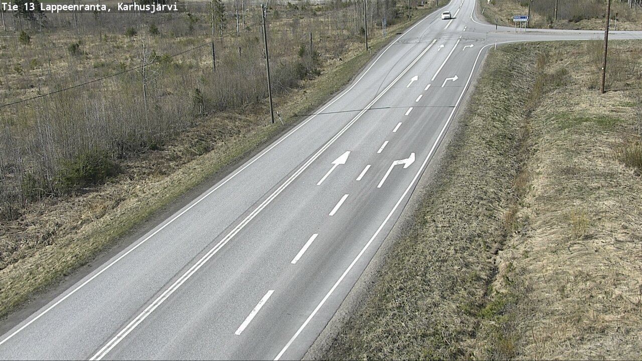 Kelikamerat Kuva Tie 13 Karhusjärvi, Lappeenranta, Etelä-Karjala