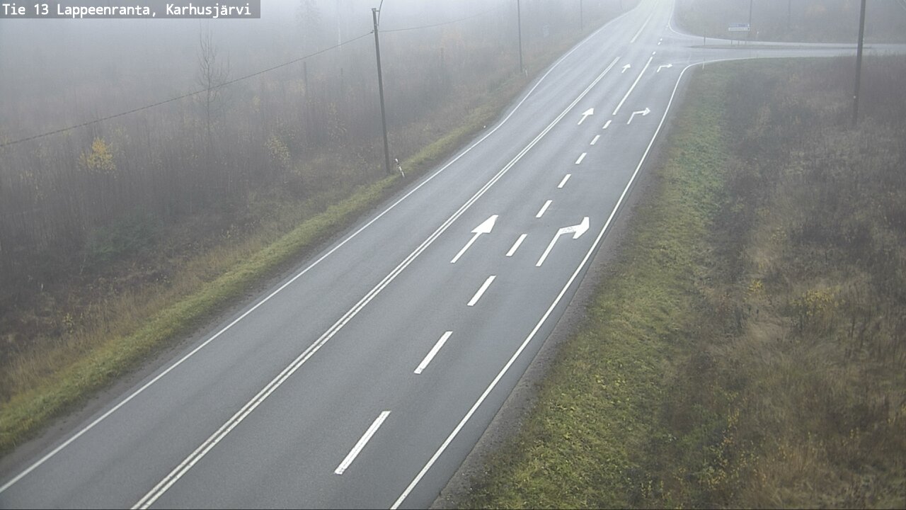 Kelikamerat Kuva Tie 13 Karhusjärvi, Lappeenranta, Etelä-Karjala