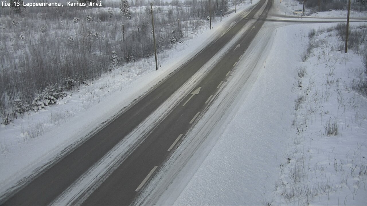 Kelikamerat Kuva Tie 13 Karhusjärvi, Lappeenranta, Etelä-Karjala
