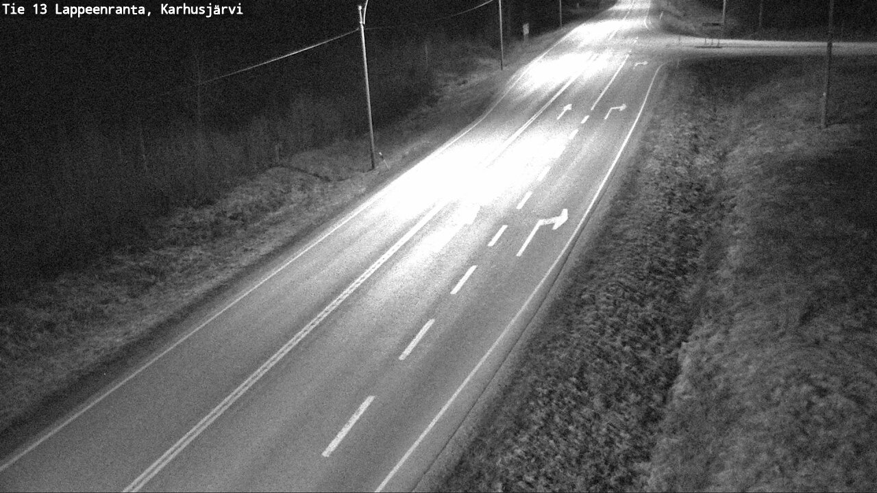 Weather Camera Image Road 13 Karhusjärvi, Lappeenranta, Etelä-Karjala