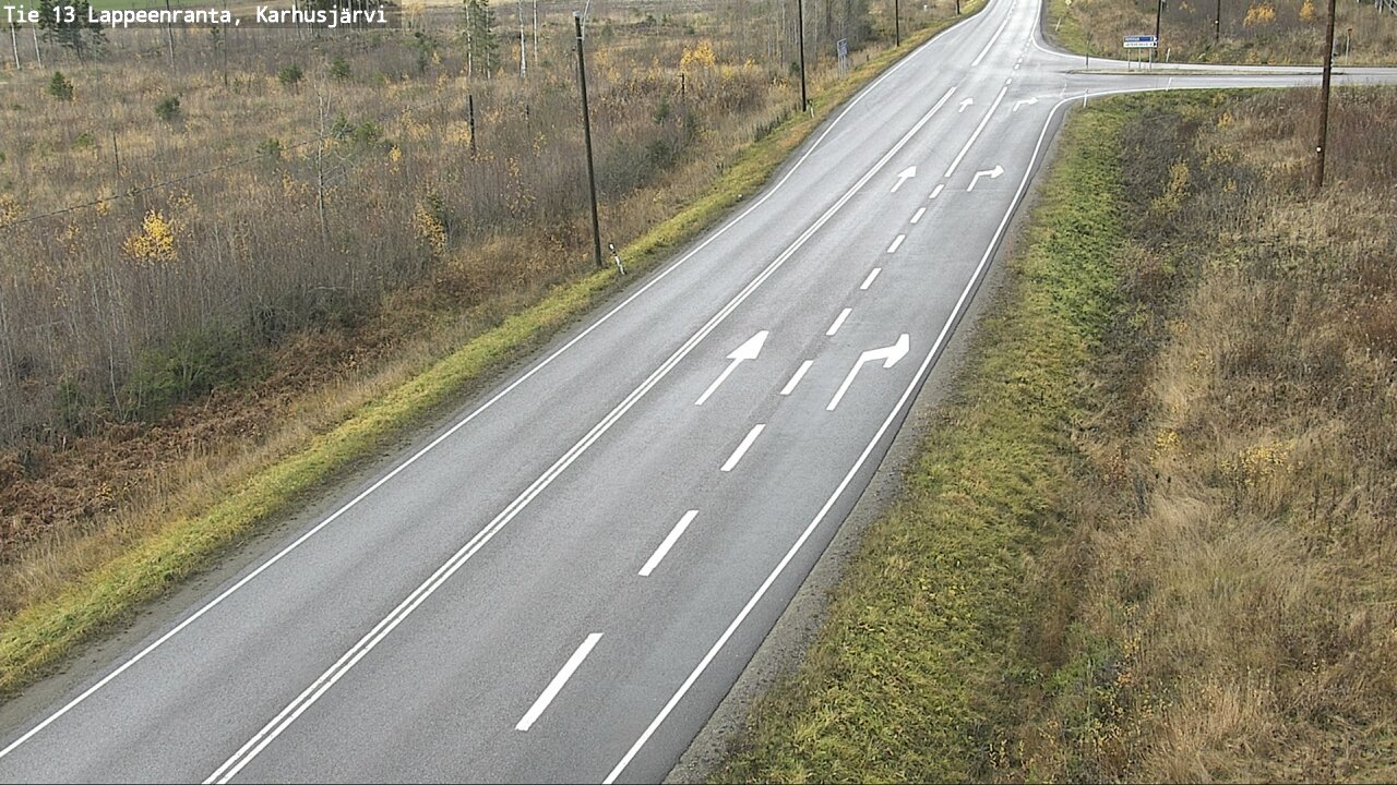 Kelikamerat Kuva Tie 13 Karhusjärvi, Lappeenranta, Etelä-Karjala