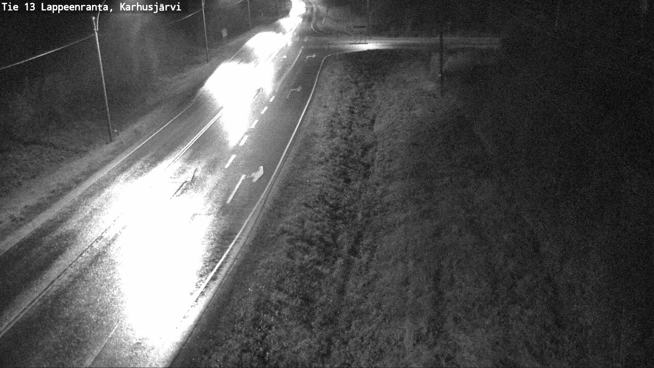 Weather Camera Image Road 13 Karhusjärvi, Lappeenranta, Etelä-Karjala