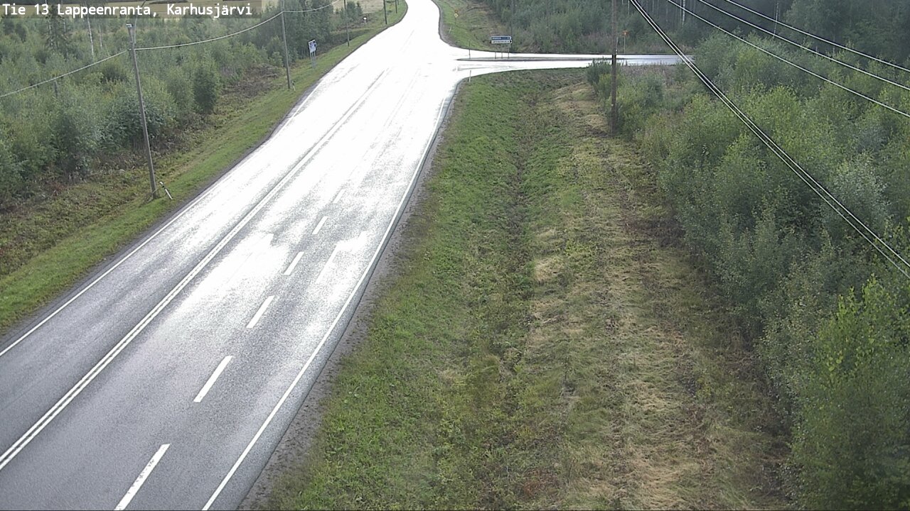Kelikamerat Kuva Tie 13 Karhusjärvi, Lappeenranta, Etelä-Karjala