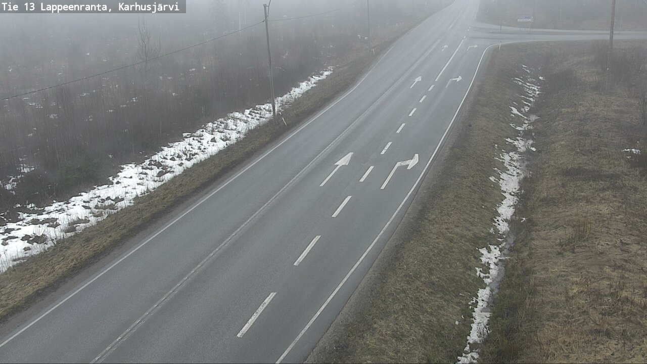 Kelikamerat Kuva Tie 13 Karhusjärvi, Lappeenranta, Etelä-Karjala