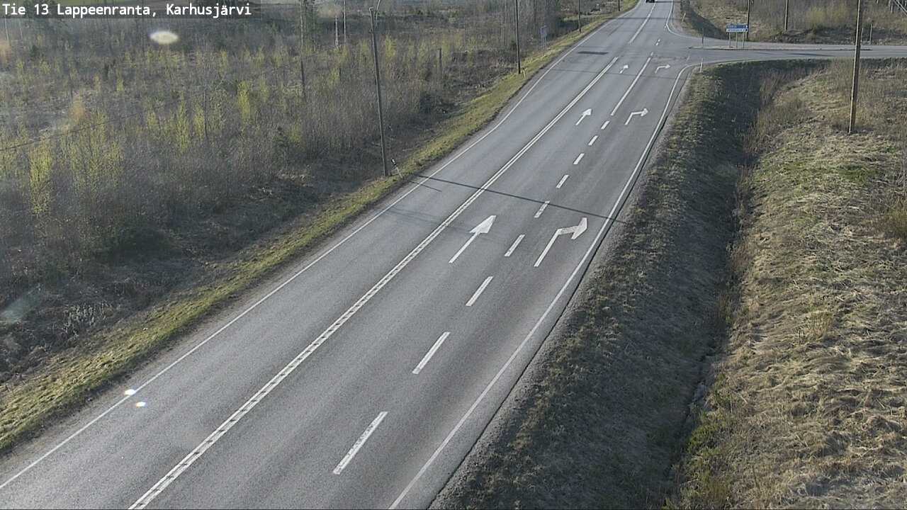 Kelikamerat Kuva Tie 13 Karhusjärvi, Lappeenranta, Etelä-Karjala