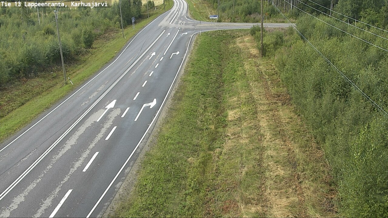 Kelikamerat Kuva Tie 13 Karhusjärvi, Lappeenranta, Etelä-Karjala
