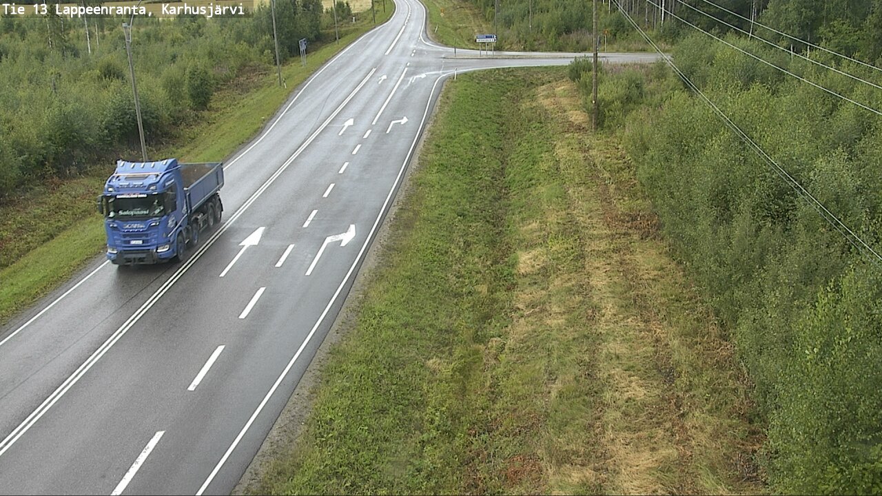 Kelikamerat Kuva Tie 13 Karhusjärvi, Lappeenranta, Etelä-Karjala