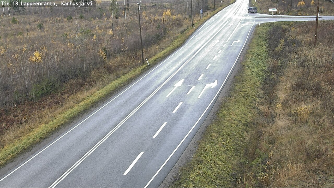 Kelikamerat Kuva Tie 13 Karhusjärvi, Lappeenranta, Etelä-Karjala