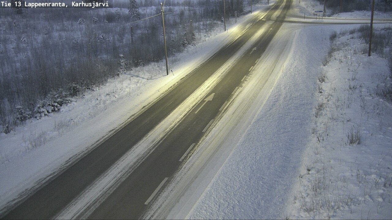 Kelikamerat Kuva Tie 13 Karhusjärvi, Lappeenranta, Etelä-Karjala