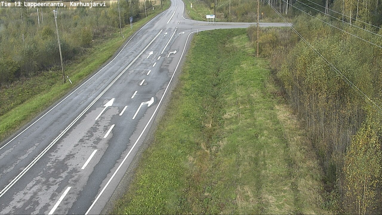 Kelikamerat Kuva Tie 13 Karhusjärvi, Lappeenranta, Etelä-Karjala